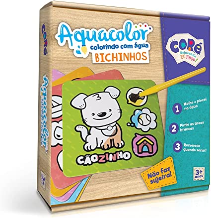 Aquacolor - Jogo Colorindo com Água - Toyster Brinquedos